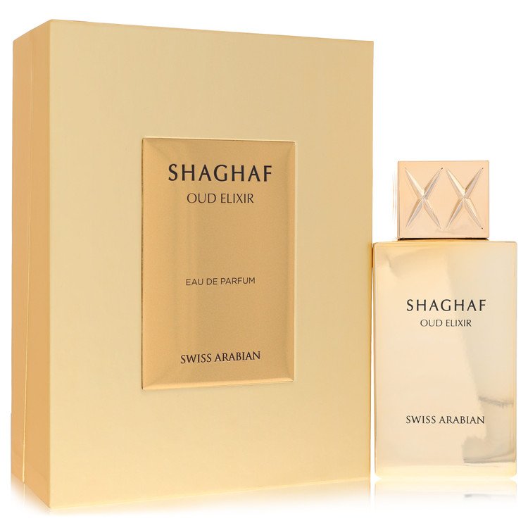 Shaghaf Oud Elixir by Swiss Arabian Eau De Parfum Spray (Unisex) 2.5 oz Shaghaf Oud Elixir by Swiss Arabian Eau De Parfum Spray (Unisex) 2.5 oz
